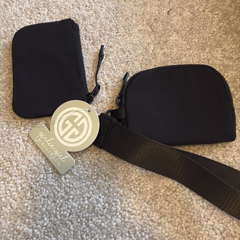 Black Key & Card Holder Set